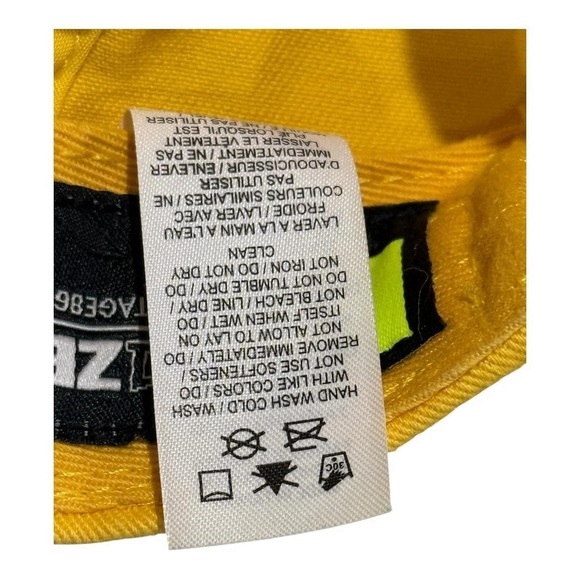 Brazil National Team Hat Cap Strap Back Mens One Size Yellow Soccer CBF Nike - Picture 10 of 10